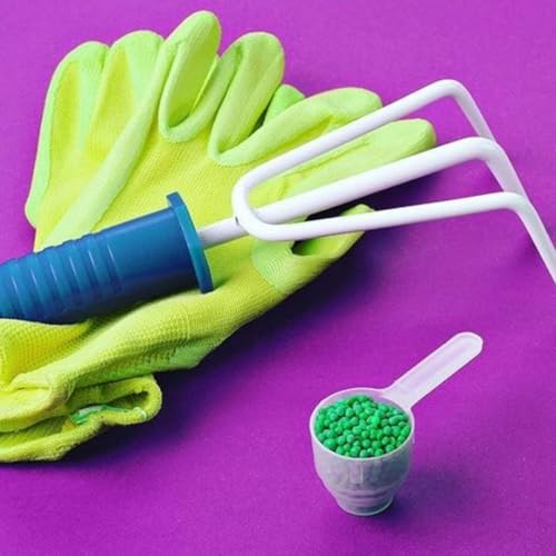 Long Handle Measuring Scoop - 2 Cup 16oz Opaque Spoon Single | Long handle plastic measuring scoop, Food grade BPA free polypropylene plastic, Perfect for kitchen baking pet food & powders - size: 500 cc | 2 Cup | 1 Pint | 16 Fl Oz.