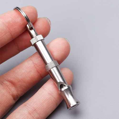 Adjustable Ultrasonic Supersonic Whistle Dog Training Whistle,Portable Whistle Training and Behavior Aids,Professional Recall Pet Puppy Cat Dog Training Whistle
