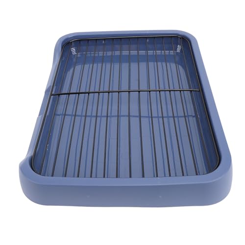 ZJchao Puppy Potty Tray Indoor Dog Potty Removable Odorless Portable Training Toilet with Grille for Small and Medium Dogs