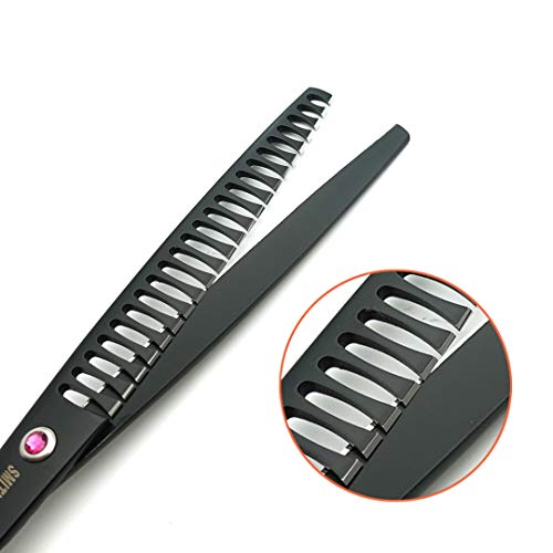 Smithking 8.0 inches Professional Dog Grooming Scissors Set chunkers Scissors
