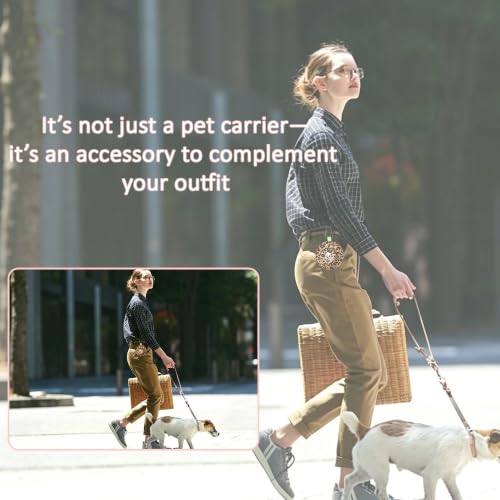 Hat Shaped Dog Poop Bag Holder, Waterproof Clip On Waste Bag Dispenser, Portable Leash Attachment Dog Walking Gear for Small Large Dogs, Leopard Print - color: Leopard print