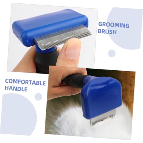 Cat Brush for Shedding Dog Detangler Brush Pet Hair Cleaning Tool Long Tooth Comb