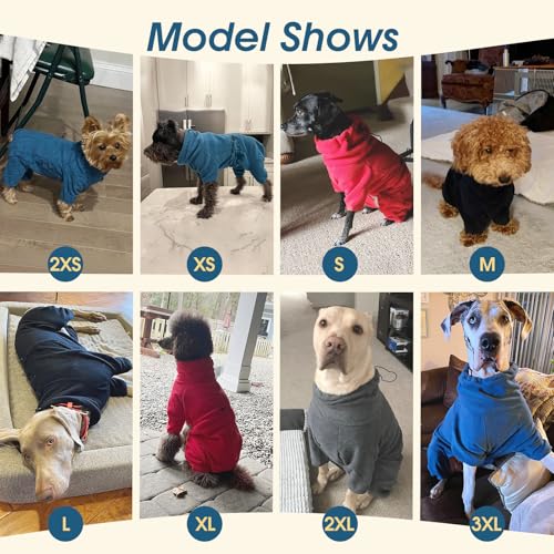 ROZKITCH Small Dog Winter Coat, Pet Windproof Warm Cold Weather Jacket Vest Cozy Jumpsuit Apparel Outfit Clothes for Small Medium Large Dog Walking Hiking Sleep Red XS - color: Red, size: XS