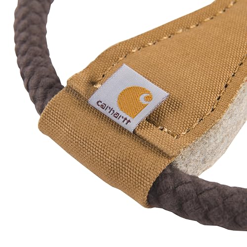 Carhartt Pet Training Tools, Rugged Dog Tool for Tug, Fetch and Play, Firm Duck Wheel Dog Pull (Carhartt Brown) - color: Firm Duck Wheel Dog Pull (Carhartt Brown)