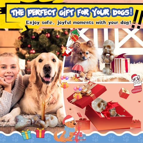 Fuufome Tough Dog Toys for Aggressive Chewers: Indestructible Dog Chew Toys-Upgraded Bully Stick Holder & Chew Toys-Super Chewers Toys for Large,Medium,Small Breeds - color: White