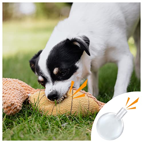 WishLotus Replacement Squeakers for Dog Toys, 30mm Toy Noise Maker Plush Toy Repair Reed Insert Airbag Replacement for Dog Cat Toy Repair Round(30mm 10pcs) - size: 30mm 10pcs