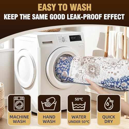 DEEP DEAR Washable Pee Pads for Dogs 65"x48" 1 Pack, Reusable Dog Pee Pads Extra Large, Super Absorbent Puppy Pads XXL, Waterproof & Leak-Proof Dog Potty Training Pads, Non-Slip Pet Incontinence Pads - color: Classic Brown
