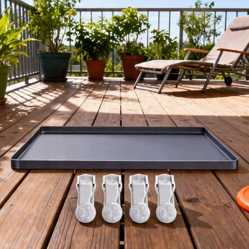 60x60cm Dog Potty Pad Holder - Silicone Pee Pad Holder Tray, Dog Potty Tray With Raised Edge & Clips | Leakproof Puppy Urine Mat Trays For Training Indoor Bathroom Apartment Patio Backyard Living Room - color: gray suit