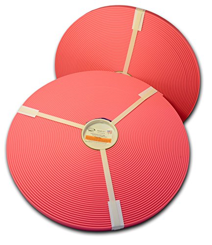 3/8" BETA Standard Matte BIOTHANE - Leather Embossed | BIOTHANE USA (100 Feet, Pink 521) - color: Pink 521, size: 100 Feet