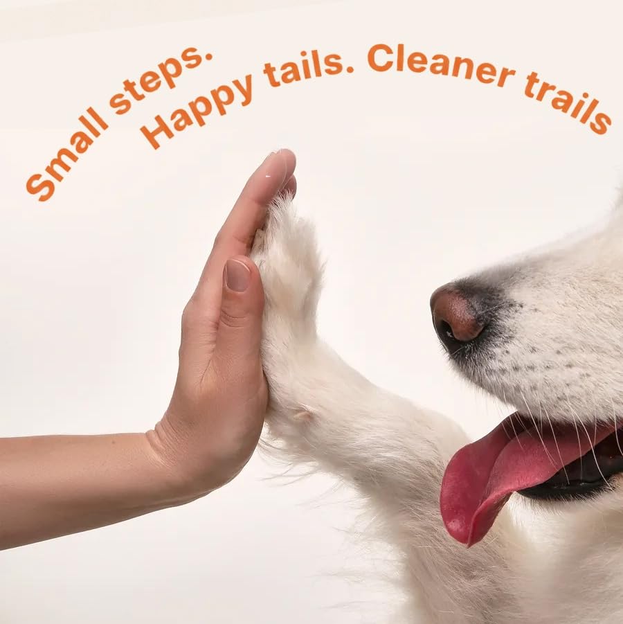 Dog Poop Bags - 100% Certified Compostable - 225 ct. | Ultra-thick Dog Bags for Poop - Up to 75% Thicker (20 microns) | 90-day Home Compostable, Plant-based Dog Waste Bags (Peach/Lilac) - color: Peach/Lilac