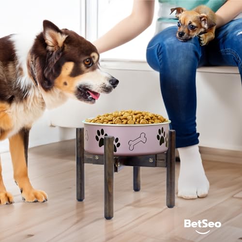 2Pack - Dog Bowl Stand for Water/Food - Adjust with Lock - Dog Water Fountain Holder, Elevates Pet Food and Water Feeder Bowls (Bowl not Included) - 2Pack - (Height 10.3in, Width 8-11.2in) - color: 2Pack - (Height 10.3in, Width 8-11.2in)