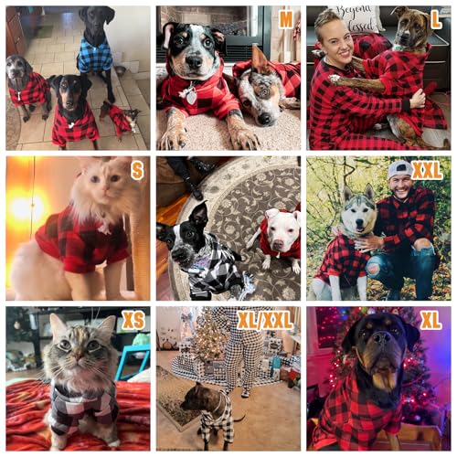 Plaid Dog Hoodie Pet Clothes Sweaters with Hat - color: Blue, size: Medium