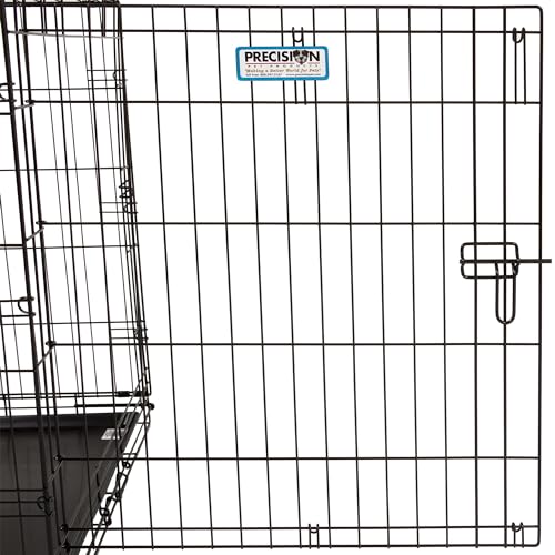 Precision Pet Products One Door Provalue Wire Dog Crate, 48 Inch, For Pets 90-125 lbs, With 5-Point Locking System - size: 48"L x 30"W x 32"H