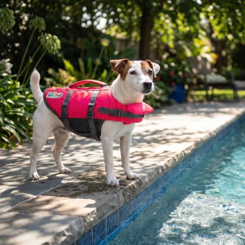 Outward Hound Granby Splash Pink Dog Life Jacket, Small - color: Pink, size: Small (Chest Girth: 16"-20")