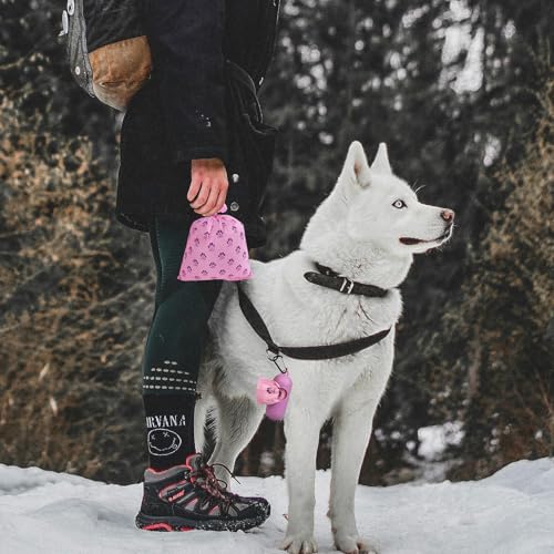 Dog Poop Bags Rolls with Dispenser 150 Count Biodegradable Bags for Dog and Cat Lavender Scented Waste Bag Leak Proof Doggie Poop Bag Doggy Trash Bag Purple - color: B-Purple(Lavender)-1 Dispenser+150 Bags, size: 1 Count (Pack of 150)