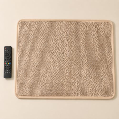 for Canine for Travel, Portable Dog Settle Mat, 70x55cm Brown Textile, Washable Resistant Non-Slip Dog Crate Mat