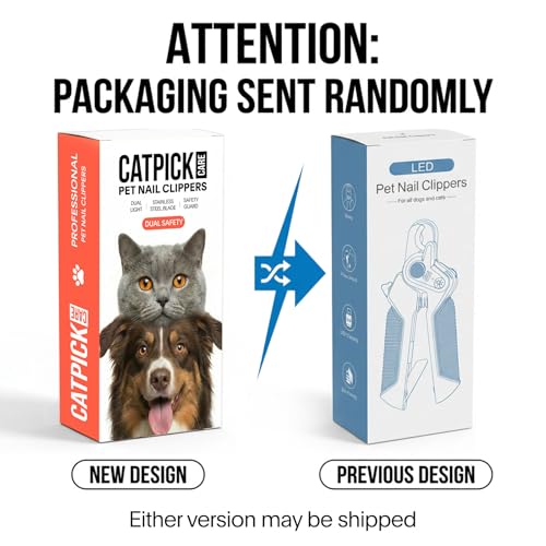 Dog Nail Clippers with Light, Cat Nail Clipper with Safety Guard Reveals Quick, Stainless Steel Blades Nail Clippers for Daily Pet Grooming Tool, Pet Nail Trimmer Ideal for Small, Medium & Large Pets - color: Blue