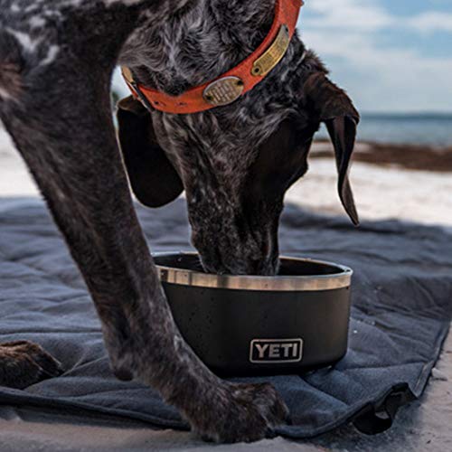 YETI Boomer 8, Stainless Steel, Non-Slip Dog Bowl, Holds 64 Ounces - color: River Green