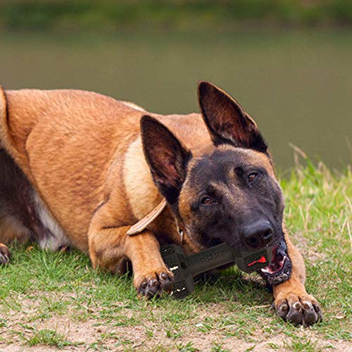 Dog Chew Toys for Aggressive Chewers,Food Grade Non-Toxic Dental Pet Toy,Tough Durable Indestructible Dog Toys for Medium Large Dogs.Black. - color: XLarge 7.8IN Black