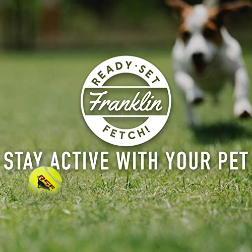Franklin Pet Supply Co. Mini Tennis Ball Launcher for Dogs - Dog Mini Tennis Ball Thrower Cannon for Fetch + Active Play - Perfect Toy for Small Breeds