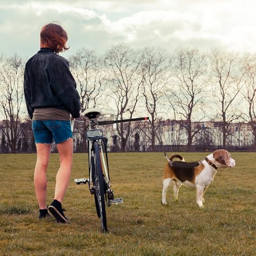 wefaner Dog Bicycle Exerciser Leash Hands Free Bicycle Dog Leash