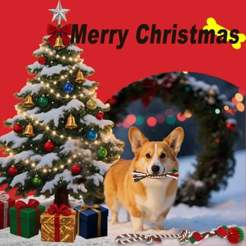 Dog Toys 15 Pack for Teeth Cleaning and Fun, Puppy Teething Chew Toy with Gift Box, Variety Tug Rope Balls & Rubber Rings Bulk for Puppies - color: Ligth Blue