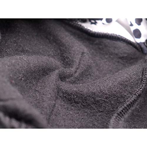 Halloween Skeleton Dog Costume Sweatshirt with Pocket Winter fleeced Dog Hoodie for Medium Large Dogs - Pullover Pullover Hooded Sweatshirt Black - color: Black Skull, size: 36(Chest 37.80'',Back 28.35'')
