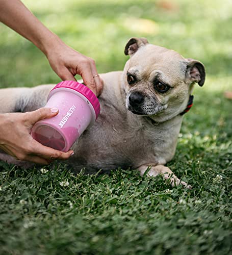 Dexas Dog Paw Cleaner, Small, Pink, Dog Accessories and Pet Supplies - color: Pink, size: Small without Lid