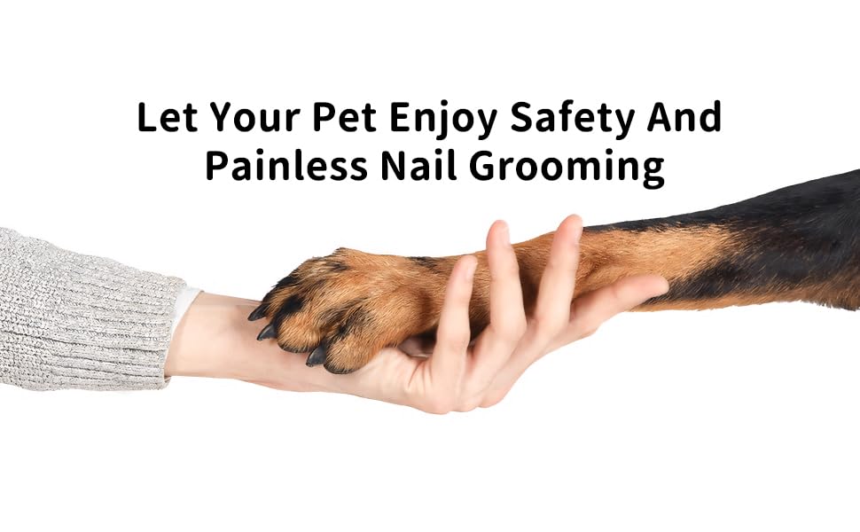 for Dremel Dog Nail Grinder - Diamond Bits Attachment for Dog Nail - 1/8'' Painless Nail Grinder Bits Won't Pull Hair or Get Hot for Large Medium Small Dogs and Cats Paws Grooming