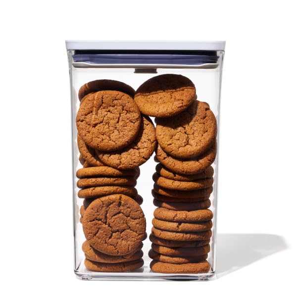 OXO Good Grips POP Container - Rectangle Medium 2.7 Qt - color: White, size: 2.7 Qt - Rectangle