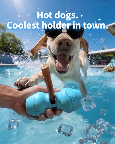 PetClan Chewise Bully Stick Holder, Improved Bully Sticks Holder, Ultimate Secure Heavy Duty, BPA-Free Safety Device to Prevent Choking, Fits Various Bully Sticks and Dog Sizes - color: Teal, size: Standard