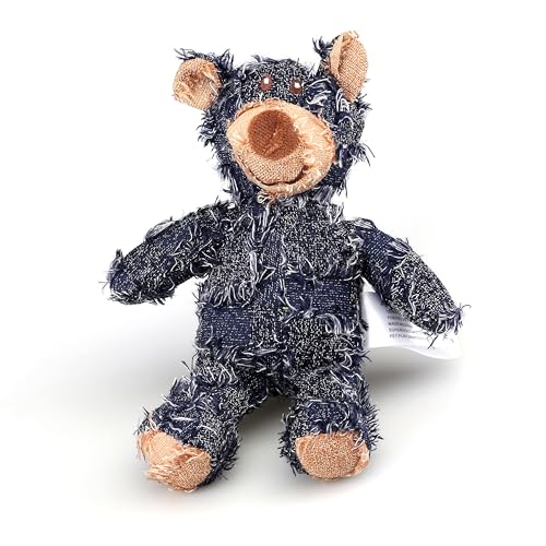 Plush Dog Toys Set, 3 Pack Stuffed Bear Squeaky Chew Toys for Small and Medium Dogs
