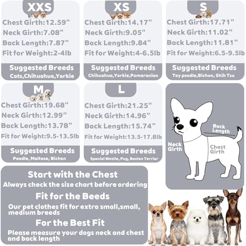 Fleece Dog Pajamas Winter Warm Dog Sweater for Small Dogs Thermal Soft Puppy Pjs Coat Stretchy Jumpsuit Doggie Pet Clothes Outfits Cat Apparel (Grey, Medium) - color: Grey, size: Medium