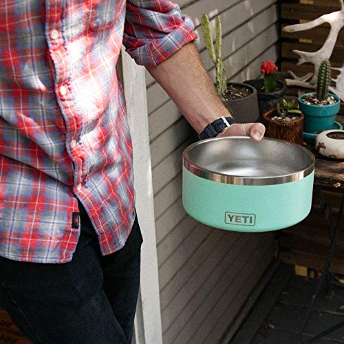 YETI Boomer 8, Stainless Steel, Non-Slip Dog Bowl, Holds 64 Ounces - color: Seafoam