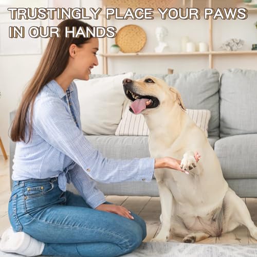 Dog Nail File with 15Pcs Replaceable Filing Discs – Dog Nail Scratch Board for Safe & Easy Nail Trimming, Gentle Sanding Board for Smooth & Healthy Nails for Dogs & Cats at Home