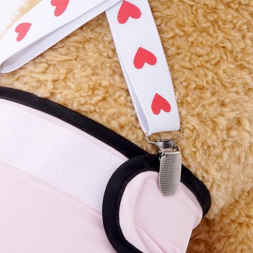 2Pcs Adjustable Dog Suspenders(Large) | Adjustable Dog Suspenders Diaper Keeper for Female Dog Skirts Dresses Pants Clothes - size: Small