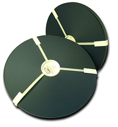 5/8" BETA Super Heavy(0.15" Thick) Matte BIOTHANE - Leather Embossed | BIOTHANE USA (25 Feet, Green 522) - color: Green 522, size: 25 Feet