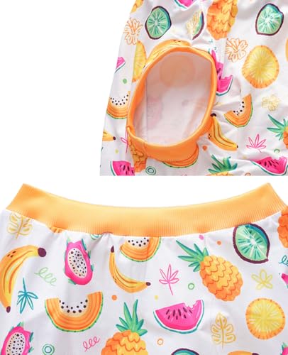 Pet Dog Yellow Sleeveless T Shirts with Fruits Pattern Printed pet Clothes Soft Breathable Vest for Large Dogs X-Large,Fruits - color: Vest Fruit, size: XL