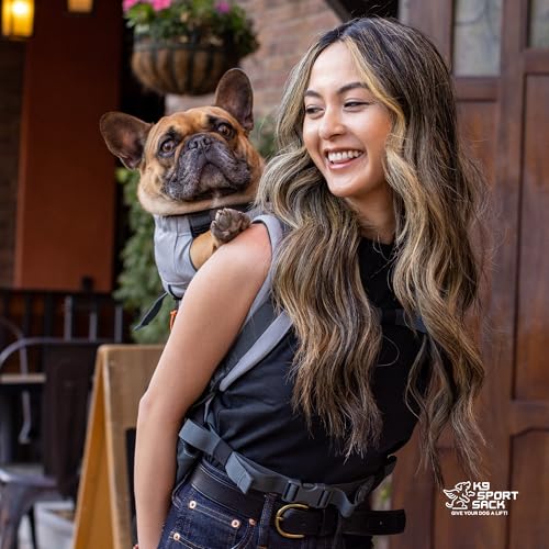 K9 Sport Sack Urban 3 - Large, Leafy - Ideal for Dogs with 20-22” Back Length - Dual-Use, Backpack-Style Carrier + Everyday Pack