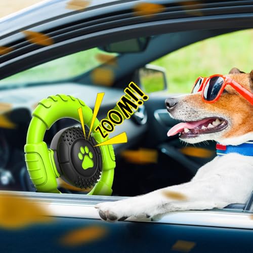 Dog Toys for Aggressive Chewers Large Medium Small Breed, Indestructible Durable Tough Dog Chew Toys to Keep Them Busy, Nylon Rubber Interactive Dog Toys - color: Grass Green