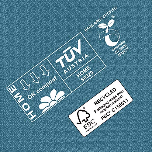 Dog Poop Bags with Handles, 252 Count, Extra Thick Leak-Proof Dog Waste Bags, Certified Compostable, Unscented & Eco-Friendly, 9 x 13 inch (16 inch w/Handles) - size: 252 Count (Pack of 1)
