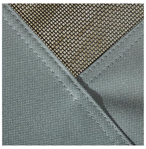 Dog Bed with Canopy 30 inch, Elevated Dog Cot Outdoor, UV Protection Pet Bed for Camping, Breathable Mesh Bed for Medium Dogs Up to 44lbs, Gray