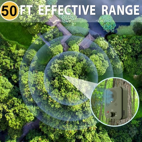 Anti Barking Device, Dog Barking Control Device for Dogs, Dog Barking Deterrent Devices, Ultrasonic Dog Barking Silencer for All Dogs Indoor Outdoor, Bark Box Stop Dog from Barking (Green)