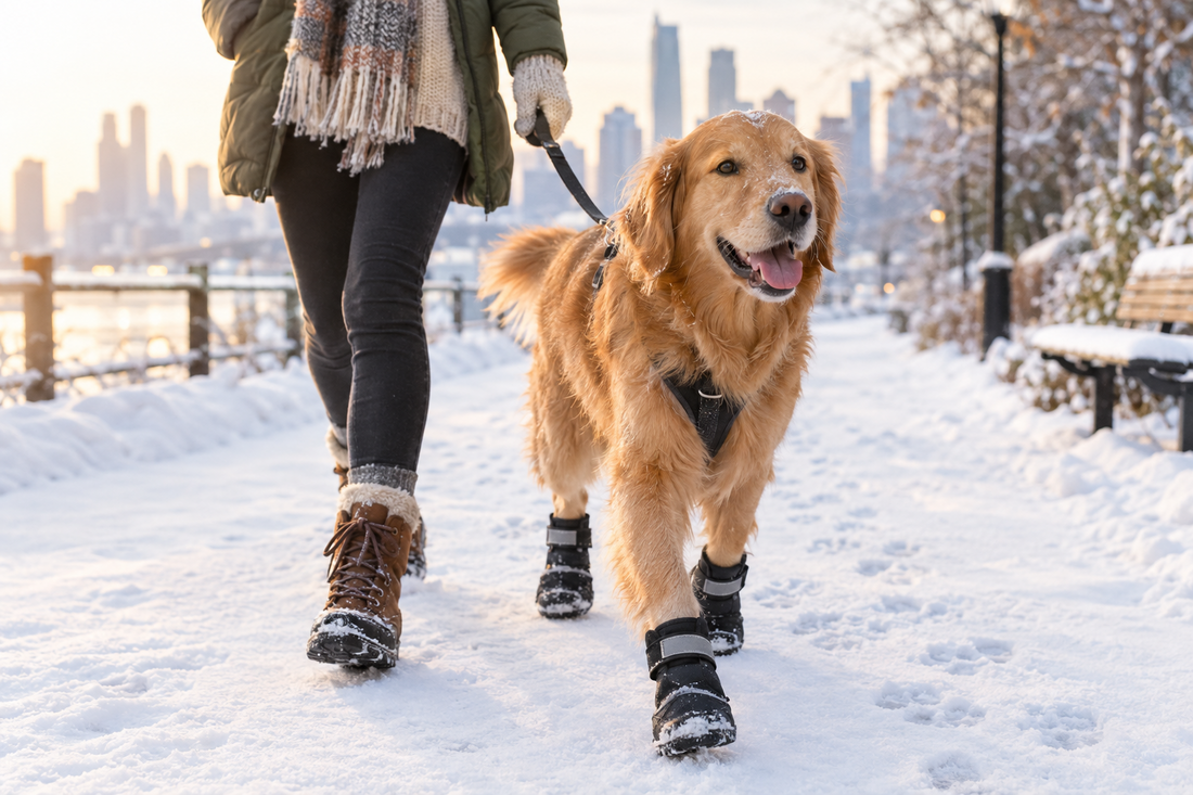 How to Protect Your Dog’s Paws During Winter Walks