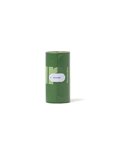 Earth Rated Poop Bags for Dogs Guaranteed Leak Proof and Extra Thick Waste Bag Refill Rolls, Lavender Scented, 120 Bags - size: 120 Bags, style: Lavender