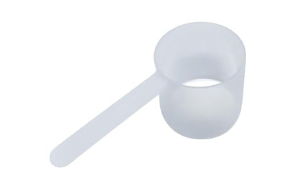 3/8 Cup (3 Oz. | 6 Tablespoon | 90 mL) Long Handle Plastic Measuring Scoop for Coffee, Protein Powder, Pet Food, Spices, Grains, Dry Goods – Food-Grade BPA-Free (Pack of 1) - size: 90 mL | 3/8 Cup | 3 Oz. | 6 Tablespoon