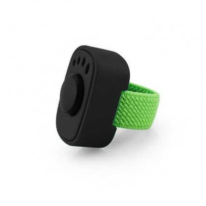 Dog Training Clicker with Wrist Strap - Battery-Free ABS Plastic Tool for Precise Sound Cues (1 Pack, Black)