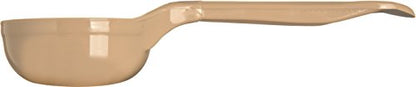 Carlisle FoodService Products Measure Miser Plastic Measuring Spoon with Short Handle, 2 Ounces, Beige, 1 Count (Pack of 1) - size: 2 Ounces Short Handle