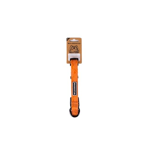 Wilderdog Waterproof Dog Collar - Repels Water & Dirt - Small 11"-15" - Terracotta - color: Terracotta, size: Small
