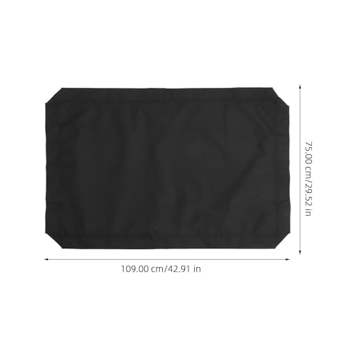 Ipetboom Elevated Dog Bed Replacement Cover, Breathable Mesh Hammock, 42.84 x 28.30 x 0.31 in